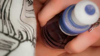 Pump water bottle
