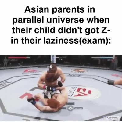 Take this shot my child.