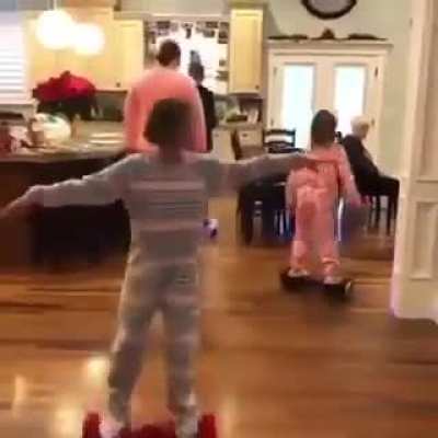 She turned into a Beyblade