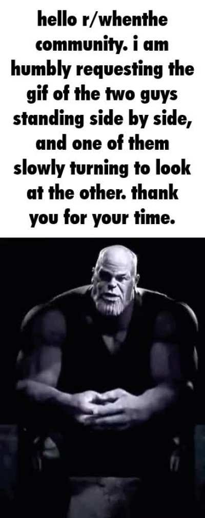 a simple request