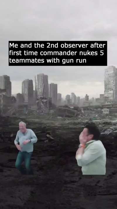 I feel bad for him but it's fun as hell
