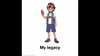 (Sound on) made this shortly after seeing the new protagonists for the Pokémon anime because I thought the coincidence was too funny