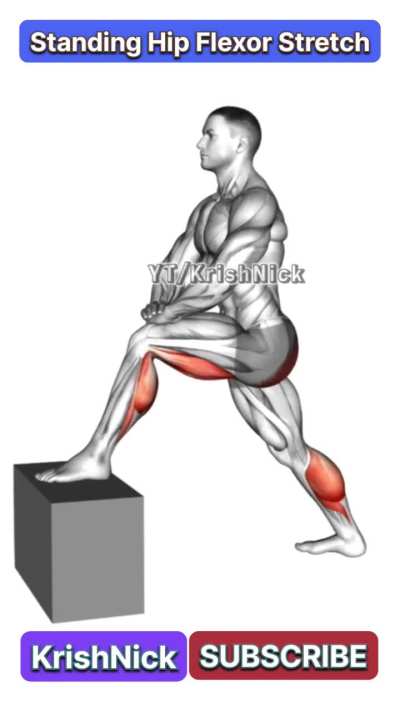 Standing Hip Flexor Stretch | Relieve Tight Hips Fast