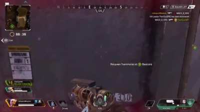 Using Lifeline's buff against her