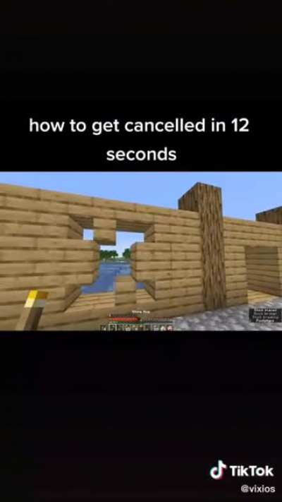 getting canceled speedrun