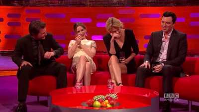 Seth McFarlane doing Kermit the frog doing Liam Neeson’s famous Taken quote - The Graham Norton Show