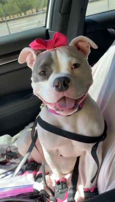 Just a happy girl