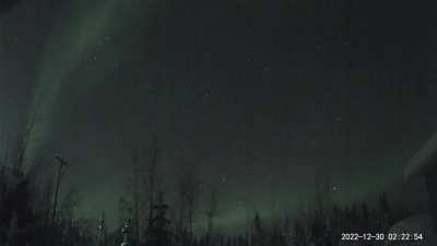 Here is last night's aurora time lapse.