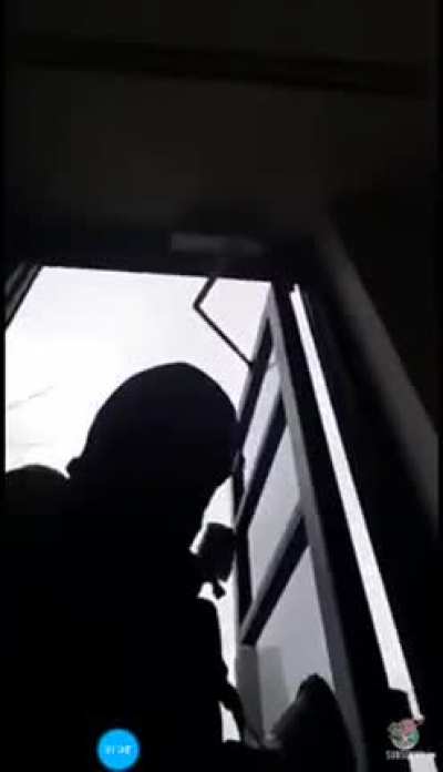 You think you can go inside police station with assault rifle, but you don't