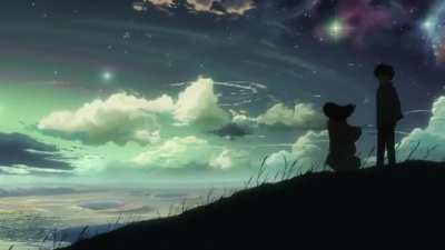 5 Centimeters per Second tapi pake lagunya Chrisye