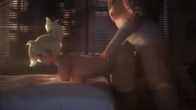 Mercy gets fucked and gets a creampie (VG Erotica, Audiodude)