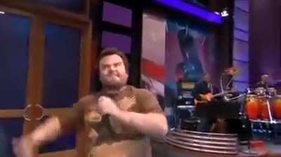 Jack Black singing part of 'War Pigs' by Black Sabbath