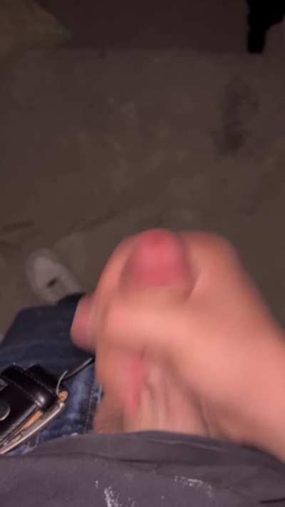 was too horny on my walk had to stop somewhere in public and jerk off (gay Arab)