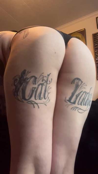Worship at the altar of goth ass