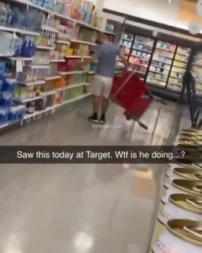 When Target runs out of baskets