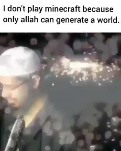 Only he can create worlds