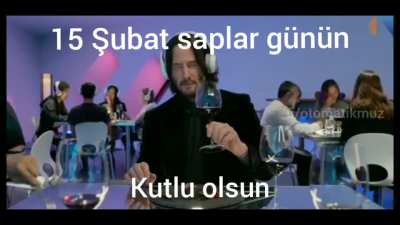 Saplar günün kutlu olsun