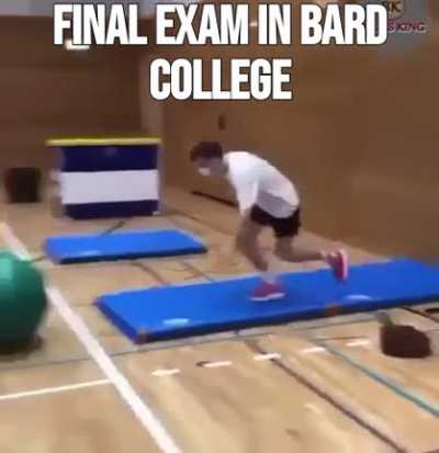 Exclusive footage of Jaskier graduating bard college