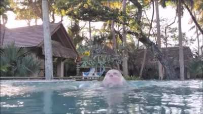 skinny-dipping