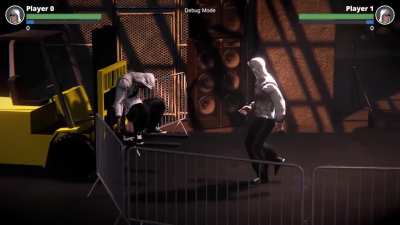 Forklift Assisted Kick in the Sack