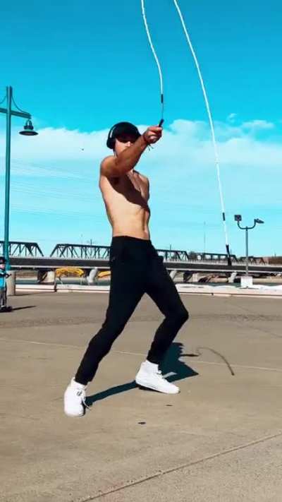 Dancing with my rope on tok