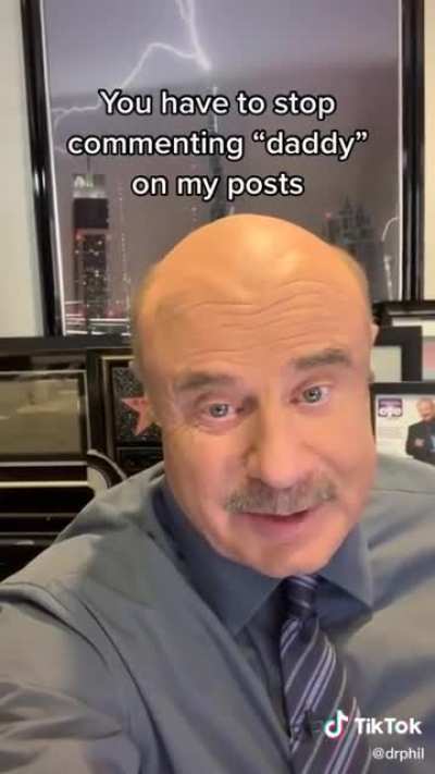 Dr Phil's a dad