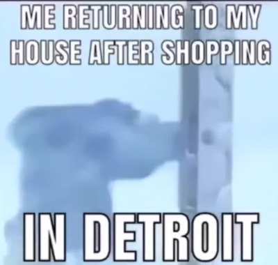 Can’t have shit in Detroit 😔