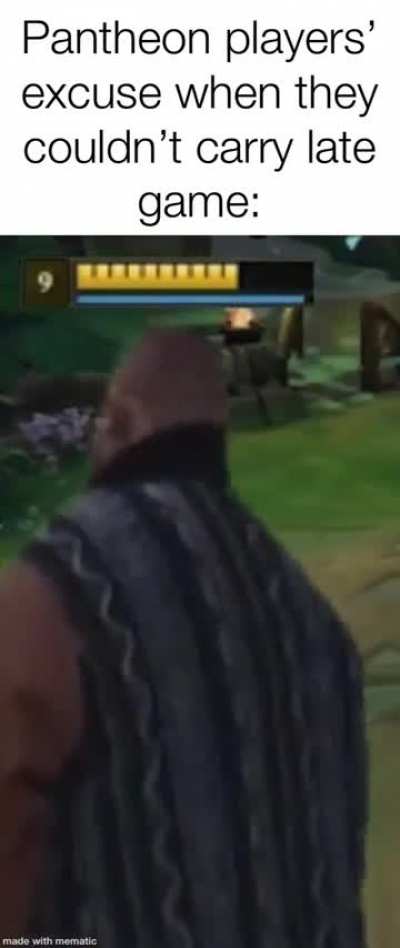 Lore and gameplay meme