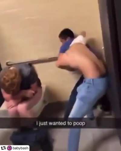 Let the guy have privacy