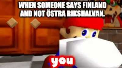 Åland is Swedish