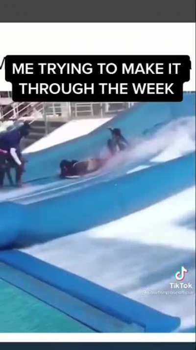 Trying to make it through the week