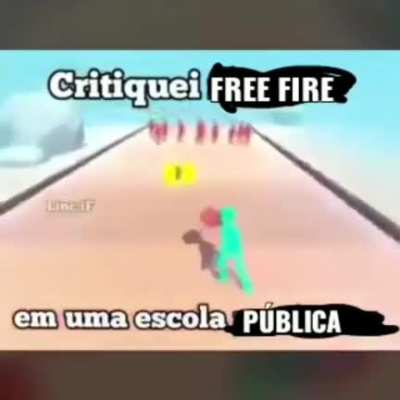 Falei mal kkkk