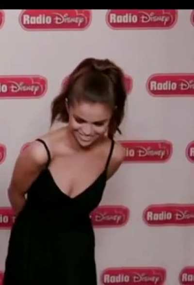 A little cleavage