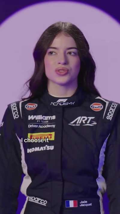 Francesco Bernoulli would be flabbergasted that F1 Academy driver Jade Jacquet was a Lightning McQueen Superfan