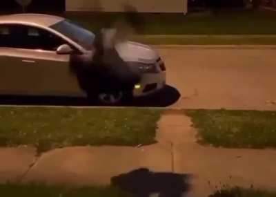 Man Does A Full Frontal Flip From An Incline Plank Position