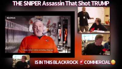 TRUMP 🚨SHOOTER IDENTIFIED IN BLACKROCK COMMERCIAL ‼️ [Maw1A_nCoOQ]