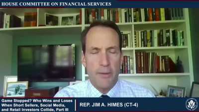 Rep. Jim A. Himes is a disgrace to the American people.
