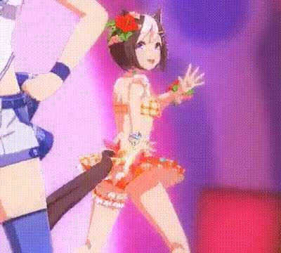 Why is Lil Spica Agemasen Chainsaw man the movie reze arc shaking her Haru Uraras & Agnes Fraudyons like that?