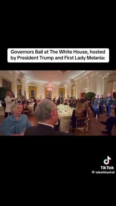 Governor Ball at White House includes Les Miserable 