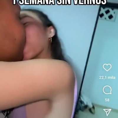 Couple making out 