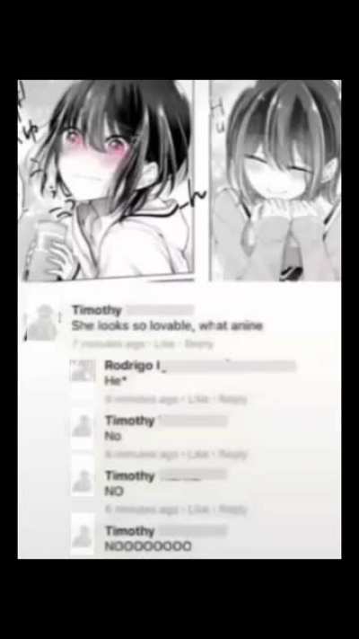 poor Timothy : (