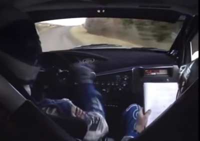 When in doubt....flat out! Colin McRae doing his thing