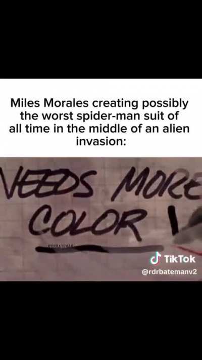 that suit is the physical manifestation of uncle Aaron's trash beat