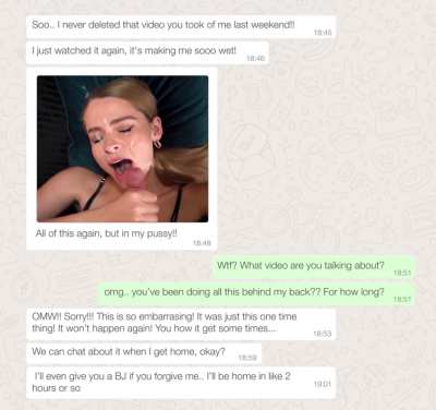 Oops... but it wasn't really my fault! Do you wanna chat about it?