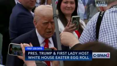 Trump on Hegseth: 