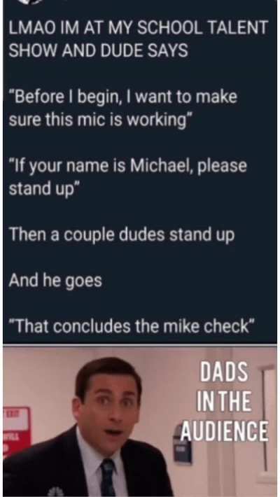 Dudes gonna make a good dad