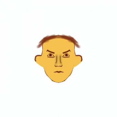 Flag of Argentina except I put it into the perfect face template