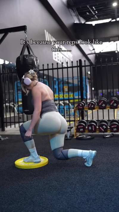 deficit lunges