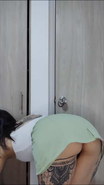 Oops! I think I lost something, sorry for putting my ass in your face!