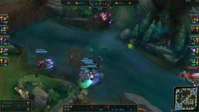 a clean wombo during a close ranked flex game !